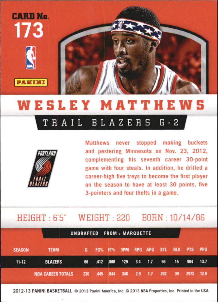 A6778- 2012-13 Panini Basketball Card Einsätze -du Pick- 15 + Gratis US Schiff - Bild 108 von 248