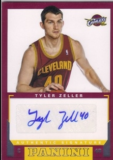2012-13 Panini Rookie Signatures #16 Tyler Zeller