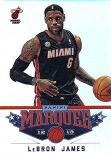2012-13 Panini Marquee #3 LeBron James