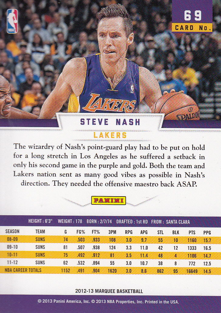 Steve Nash cards (1997-2021) Suns Mavericks Lakers - Picture 275 of 305