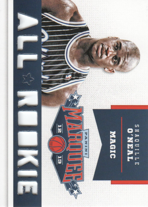 2012-13 Panini Marquee All-Rookie Team Laser Cut #7 Shaquille O'Neal