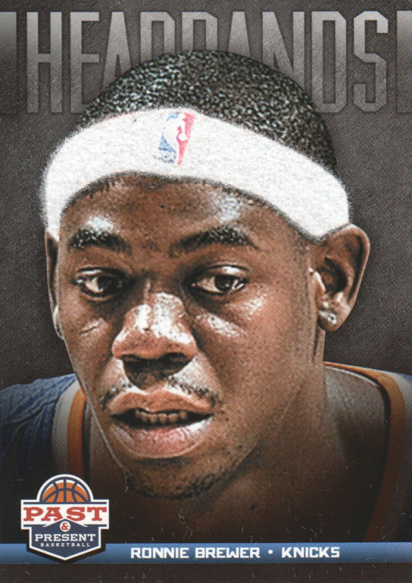 2012-13 Panini Past and Present Headbands #5 Ronnie Brewer
