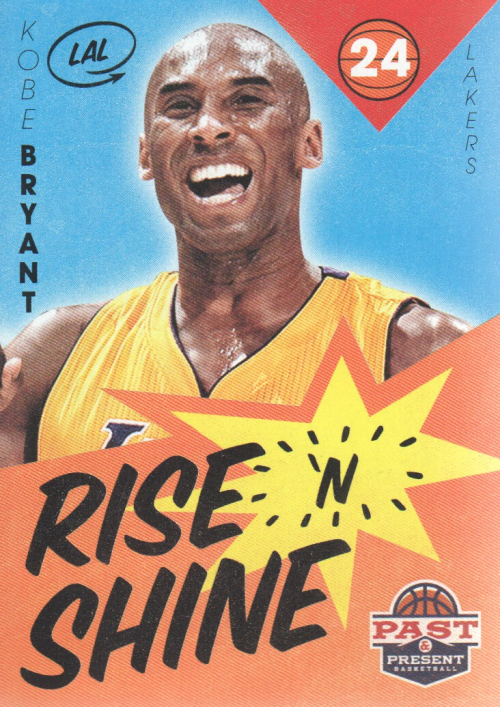 2012-13 Panini Past and Present Rise N Shine #60 Kobe Bryant