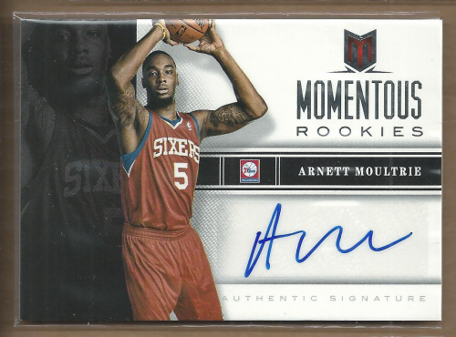 2012-13 Momentum Momentous Rookies Autographs #52 Arnett Moultrie