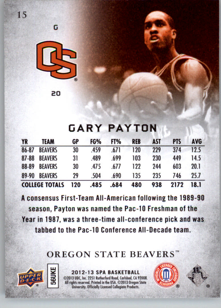 Gary Payton cards (1991-2022) Sonics Heat Lakers Bucks - You Choose - Picture 253 of 258