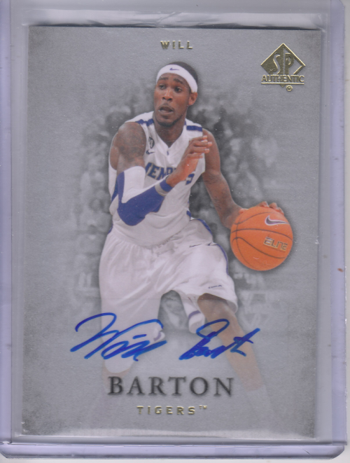 2012-13 SP Authentic Autographs #36 Will Barton E