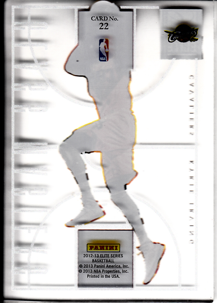 2012-13 Elite Series Glass Masters #22 Kyrie Irving back image