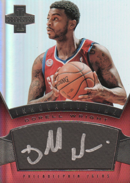 2012-13 Innovation Innovative Ink #36 Dorell Wright