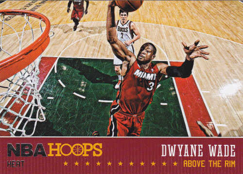 2013-14 Hoops Above the Rim #5 Dwyane Wade