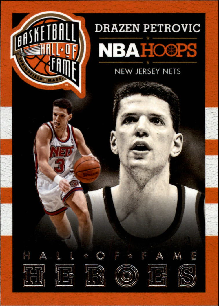 2013-14 Hoops Hall of Fame Heroes #3 Drazen Petrovic