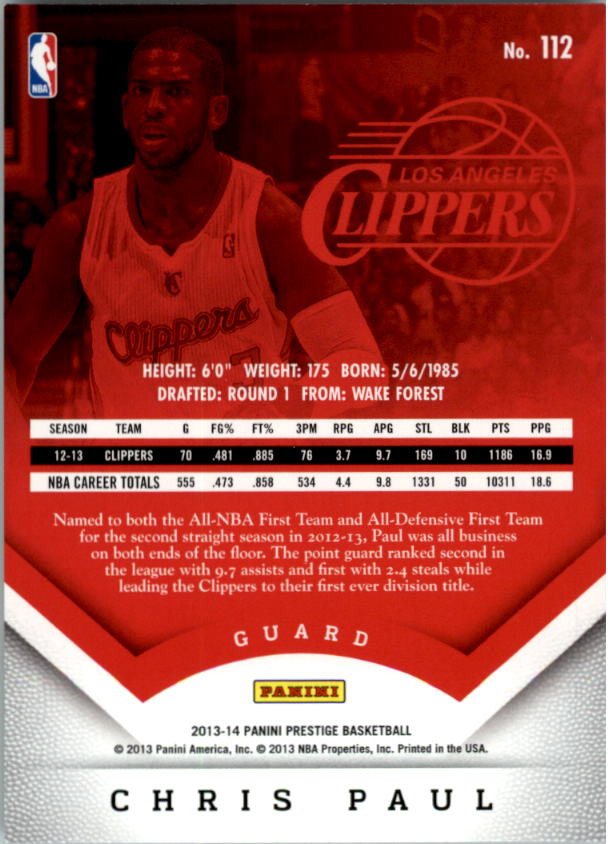 Chris Paul cards (2006-2023) Suns Thunder Rockets Clippers Hornets - You Choose - Picture 104 of 203
