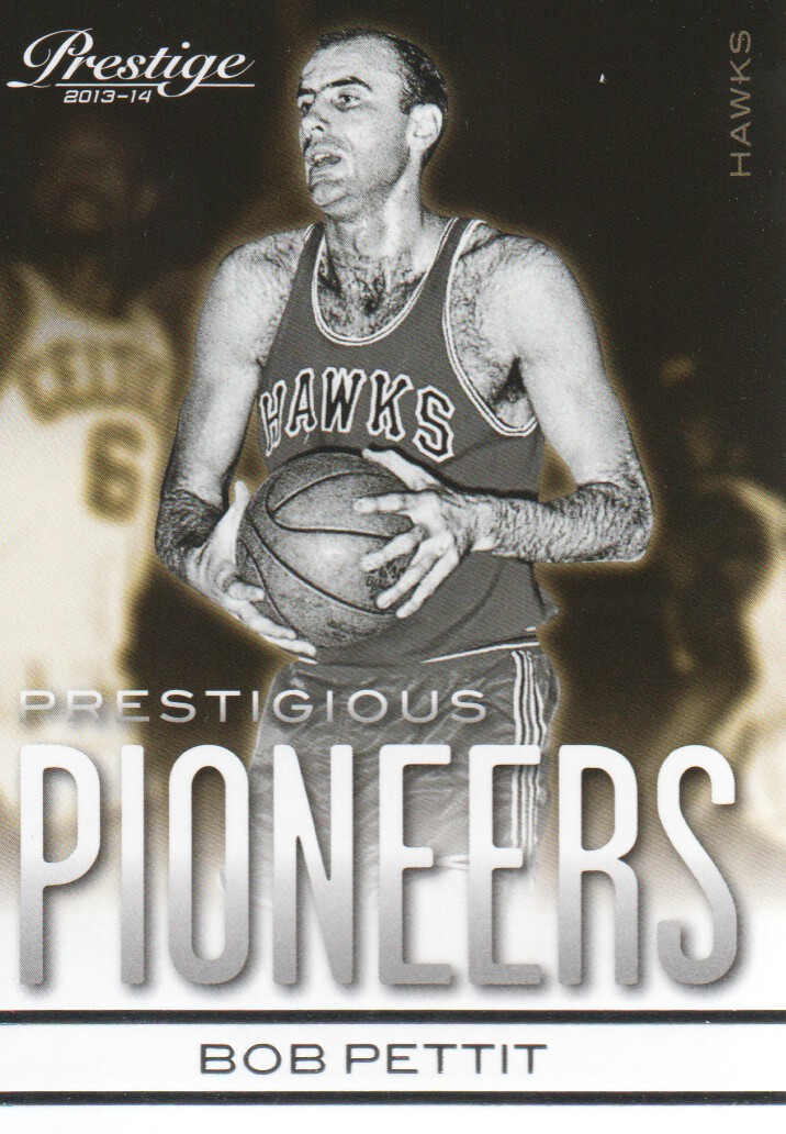 2013-14 Prestige Prestigious Pioneers #13 Bob Pettit