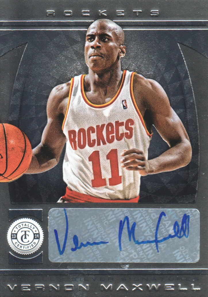 2013-14 Totally Certified Autographs #70 Vernon Maxwell