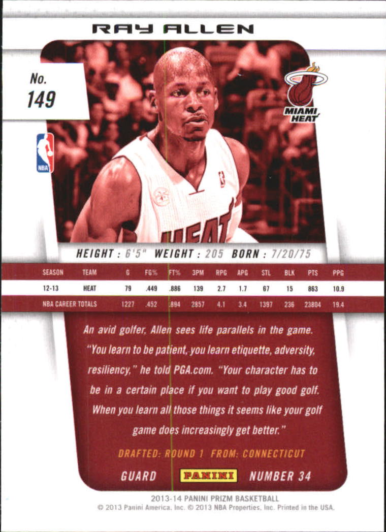 Ray Allen cards (1997-2021) Bucks Celtics Sonics Heat - Picture 343 of 349