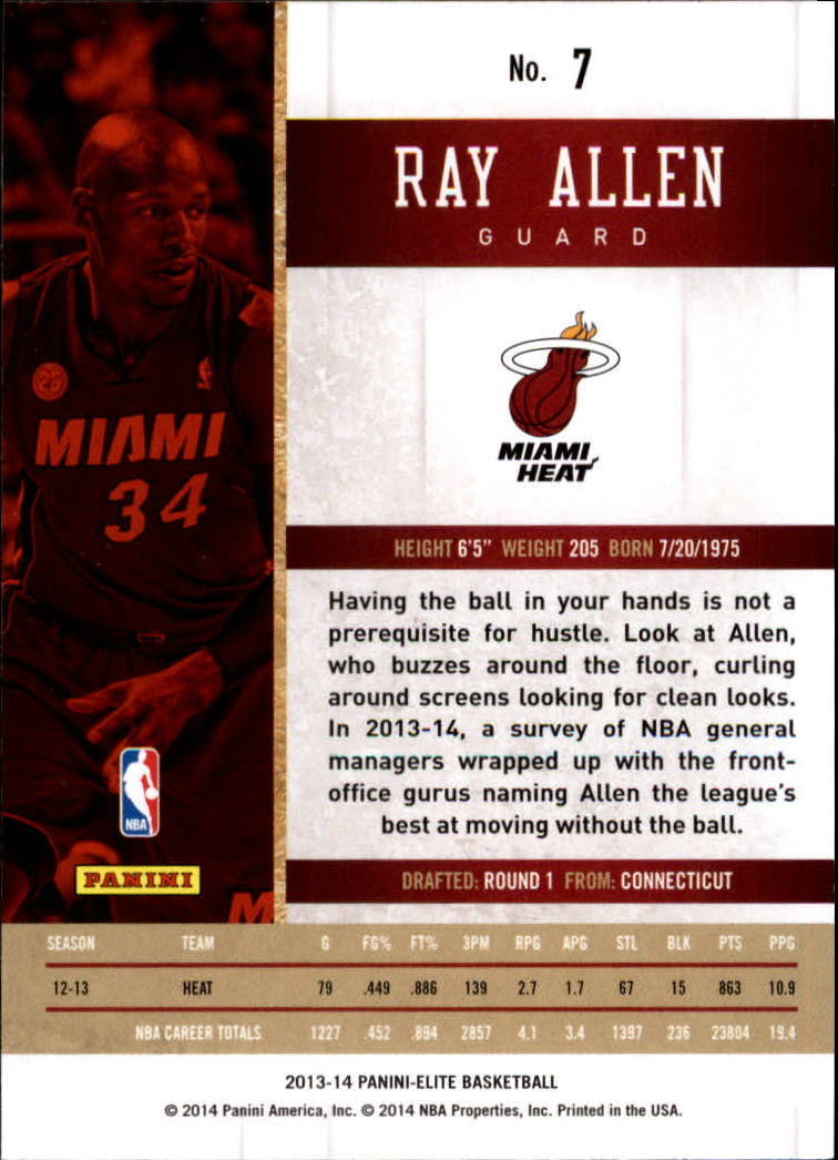 Ray Allen cards (1997-2021) Bucks Celtics Sonics Heat - Picture 339 of 349