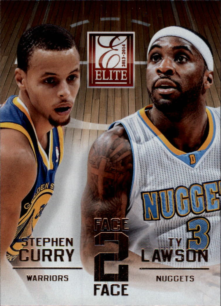 2013-14 Elite Face 2 Face #7 Stephen Curry/Ty Lawson