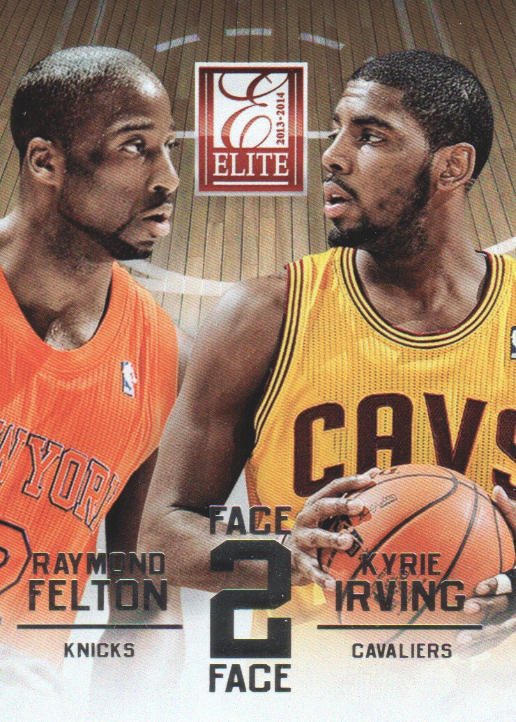2013-14 Elite Face 2 Face #12 Kyrie Irving/Raymond Felton