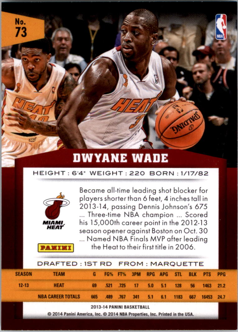 Dwyane Wade cards (2004-2022) Heat Bulls Marquette - You Choose - Picture 161 of 232