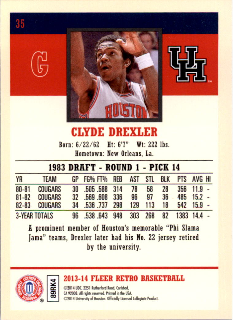 Clyde Drexler cards (1989-2022) Blazers Rockets - You Choose - Picture 147 of 162