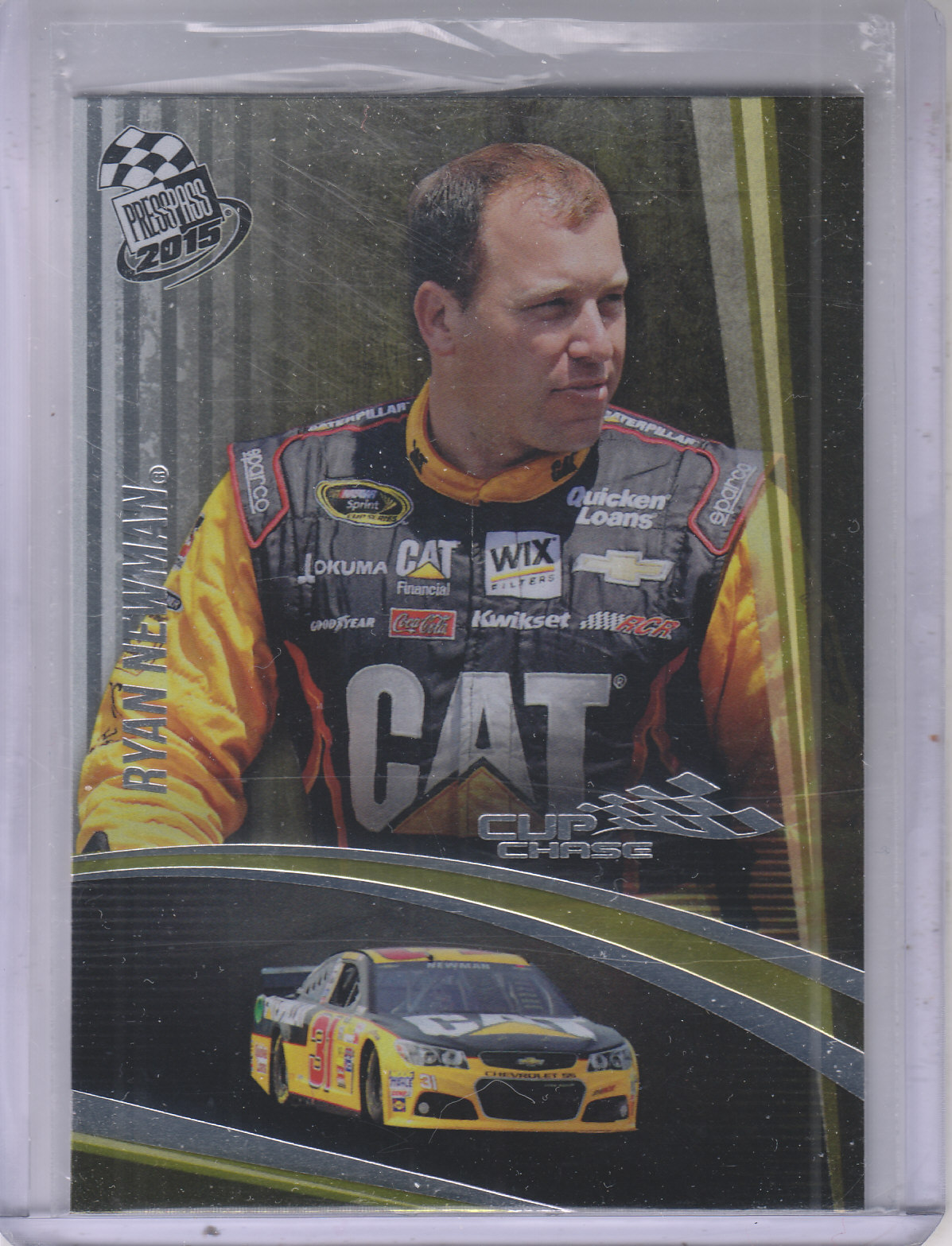2015 Press Pass Cup Chase #28 Ryan Newman