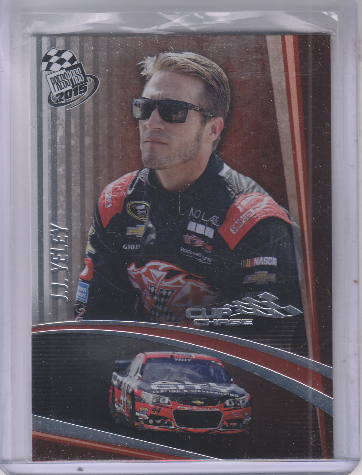 2015 Press Pass Cup Chase #39 J.J. Yeley
