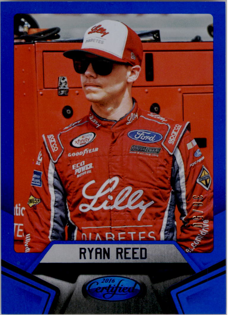 2016 Certified Mirror Blue #45 Ryan Reed