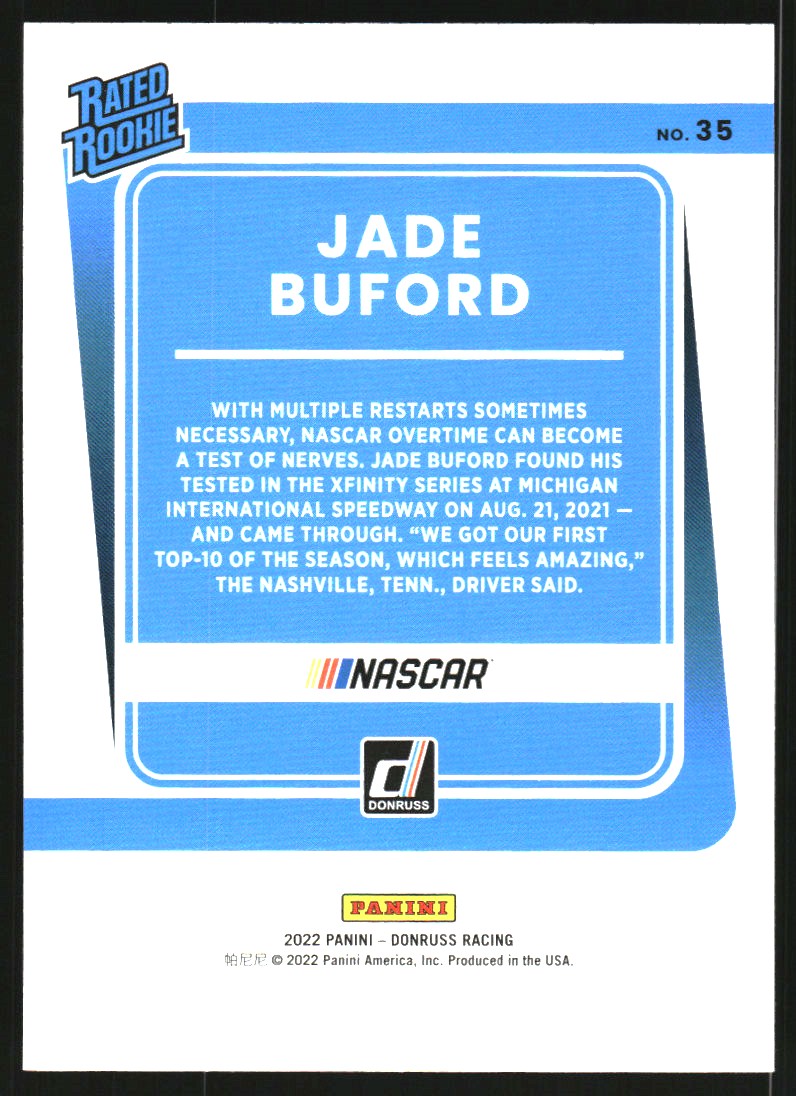Sports Card Back