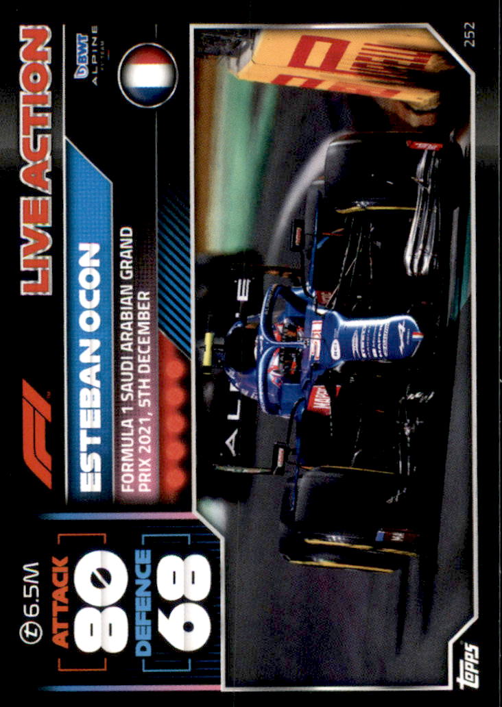 B3524- 2022 Topps Formula 1 Turbo Attax 251-Inserts -You Pick- 15+ FREE US SHIP