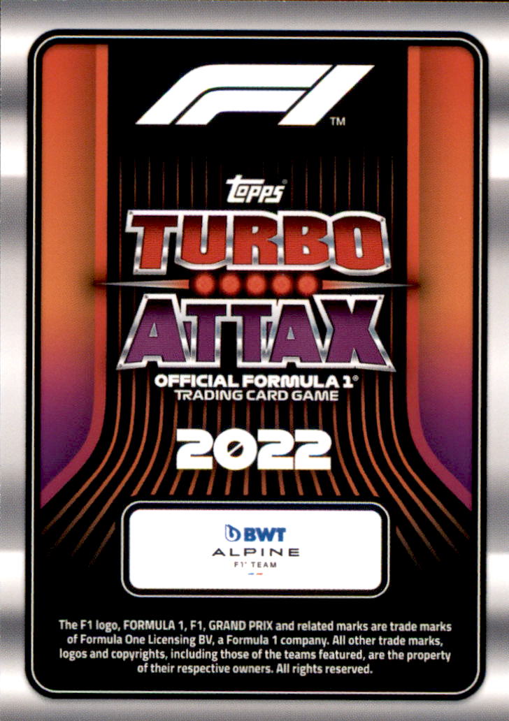 B3524- 2022 Topps Formula 1 Turbo Attax 251-Inserts -You Pick- 15+ FREE US SHIP