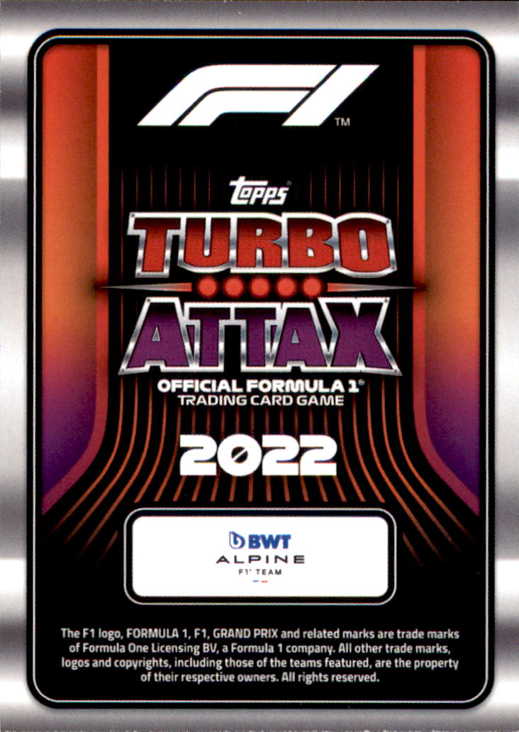 B3524- 2022 Topps Formula 1 Turbo Attax 251-Inserts -You Pick- 15+ FREE US SHIP