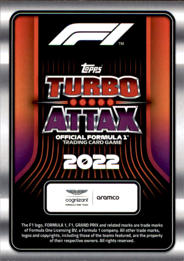 B3524- 2022 Topps Formula 1 Turbo Attax 251-Inserts -You Pick- 15+ FREE US SHIP