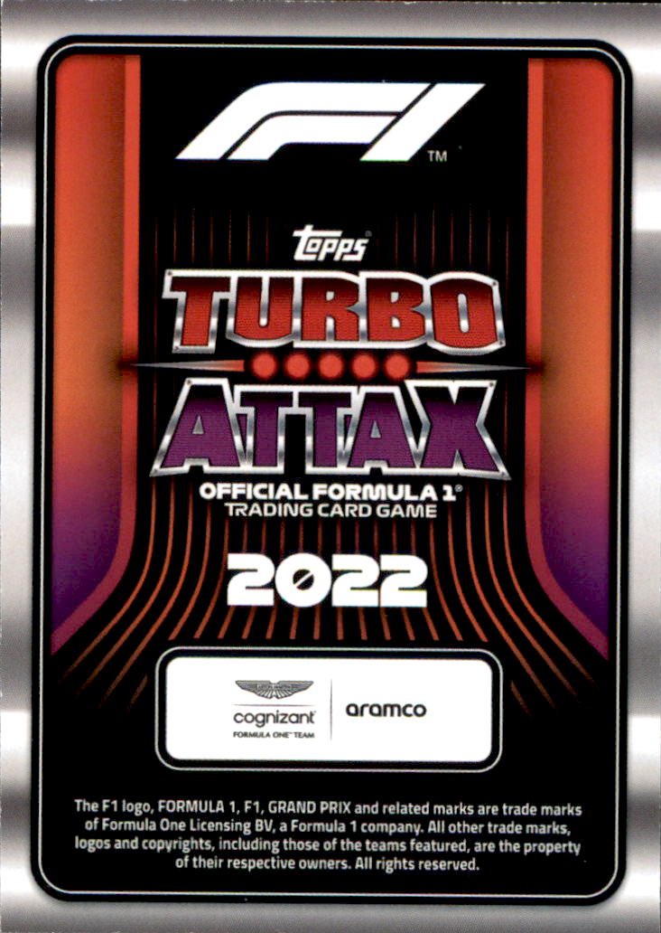 B3524- 2022 Topps Formula 1 Turbo Attax 251-Inserts -You Pick- 15+ FREE US SHIP