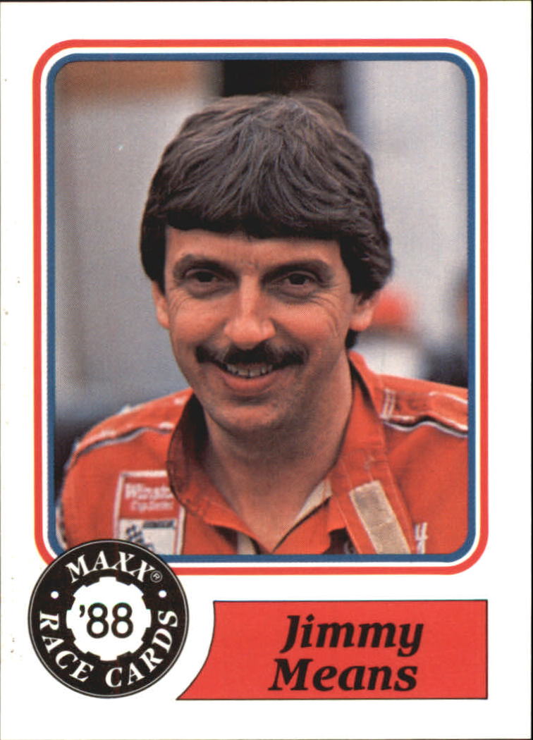 1988 Maxx Charlotte #42 Jimmy Means