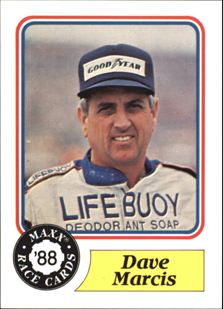 1988 Maxx Charlotte #44 Dave Marcis RC