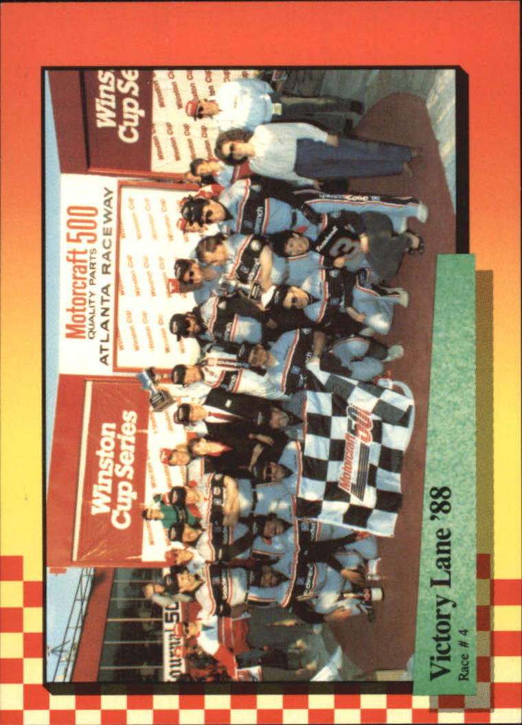 1989 Maxx #144 Dale Earnhardt w/Crew/Victory Lane
