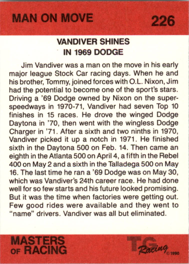 Sports Card Back