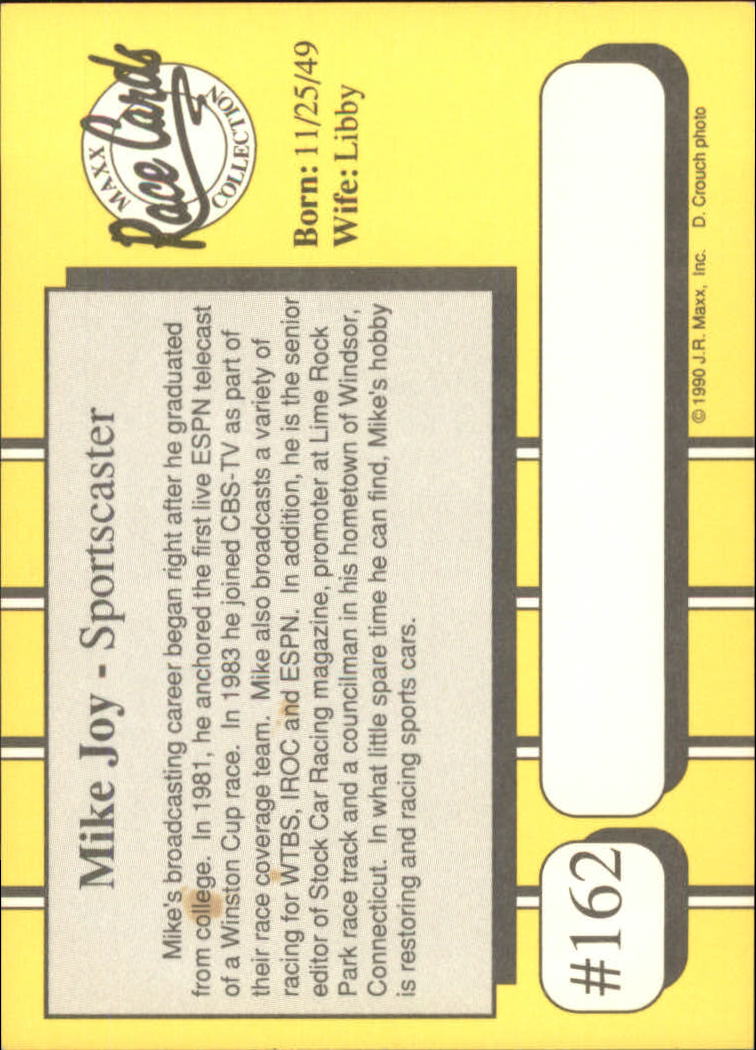 Sports Card Back