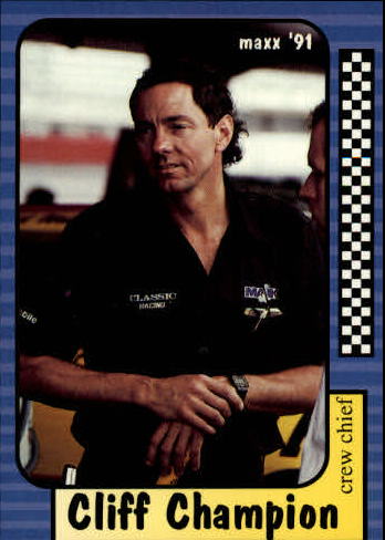 1991 Maxx #67 Cliff Champion