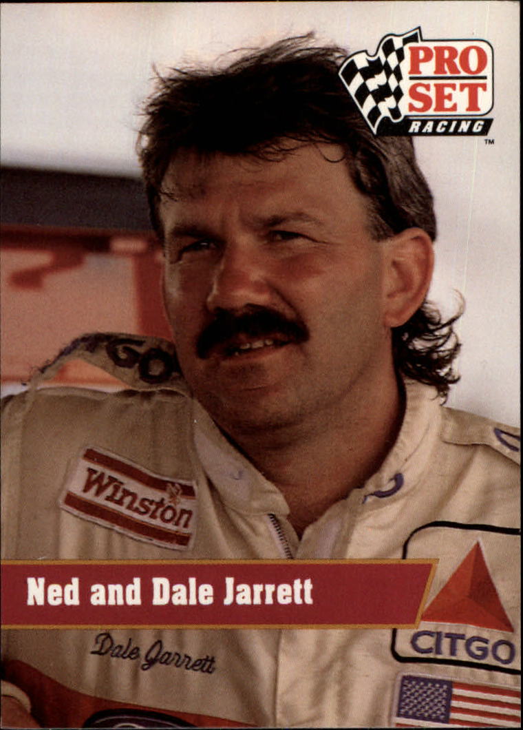 1991 Pro Set #55 Ned Jarrett/Dale Jarrett