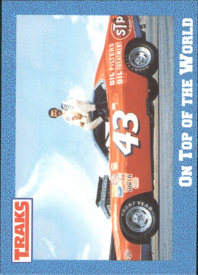 1991 Traks Richard Petty #11 Richard Petty w/Car