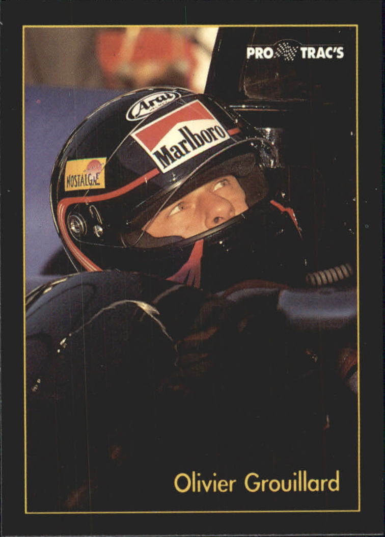 1991 Pro Tracs Formula One #32 Olivier Grouillard