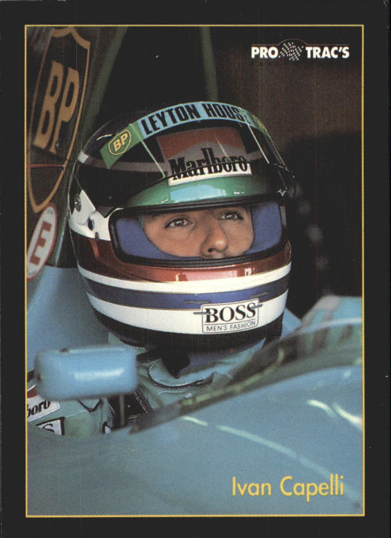1991 Pro Tracs Formula One #37 Ivan Capelli