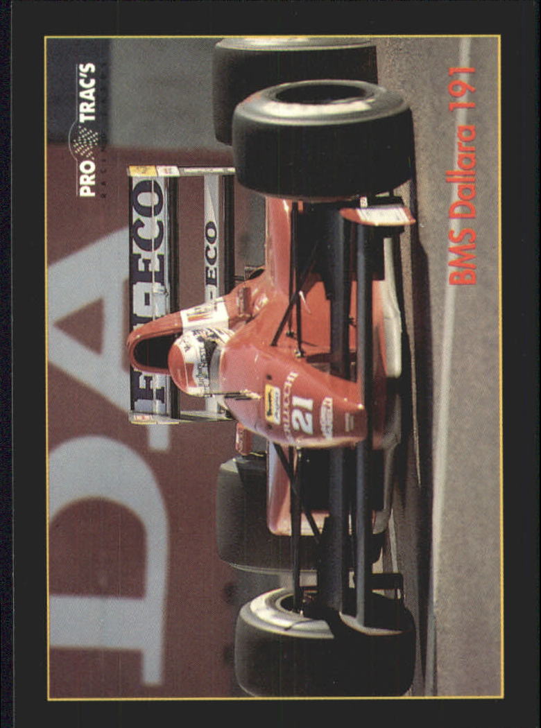 1991 Pro Tracs Formula One #52 Emanuele Pirro's Car