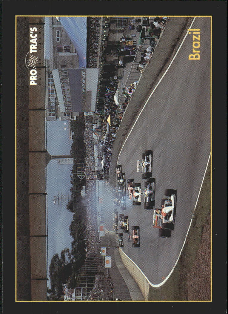1991 Pro Tracs Formula One #82 Brazil Race Track