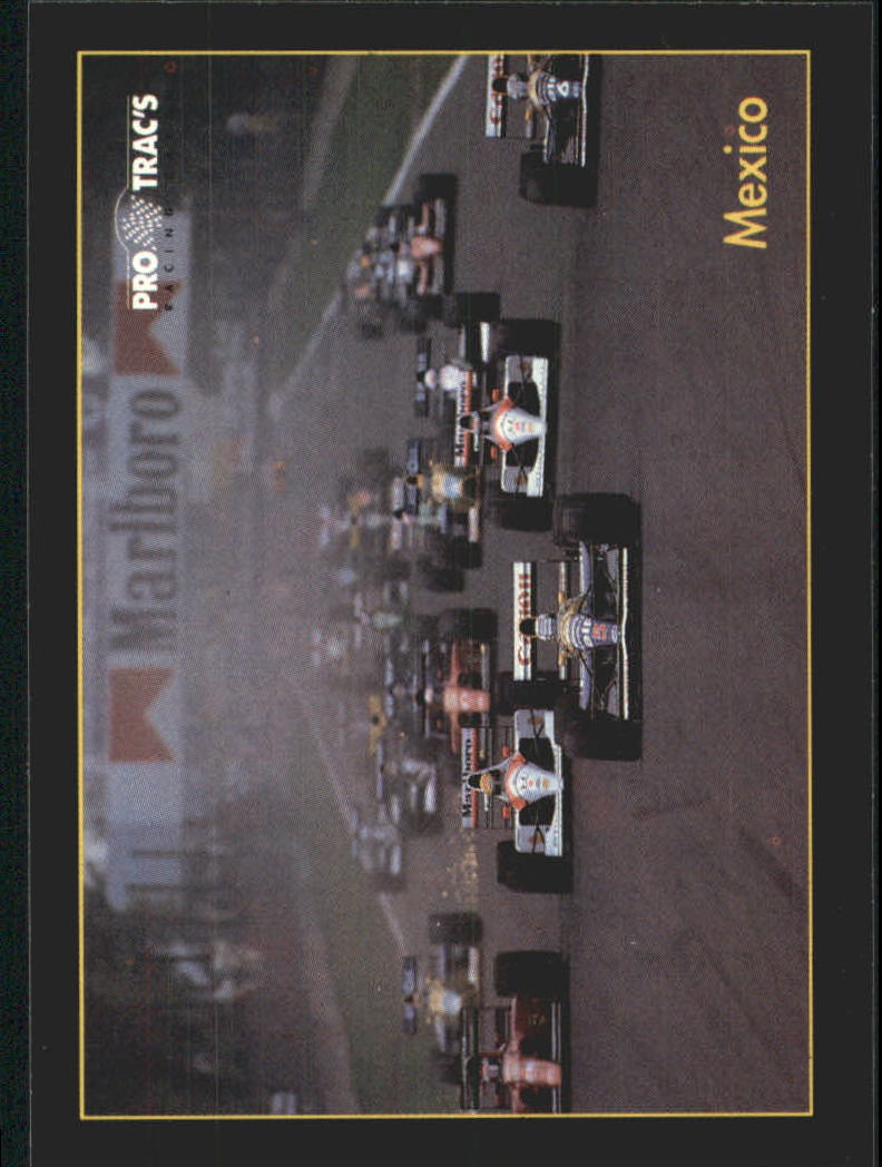 1991 Pro Tracs Formula One #86 Mexico Race Track