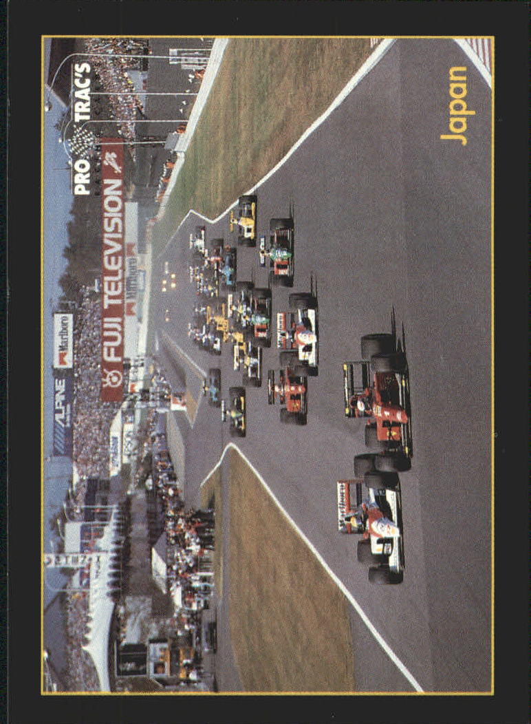 1991 Pro Tracs Formula One #95 Japan Race Track