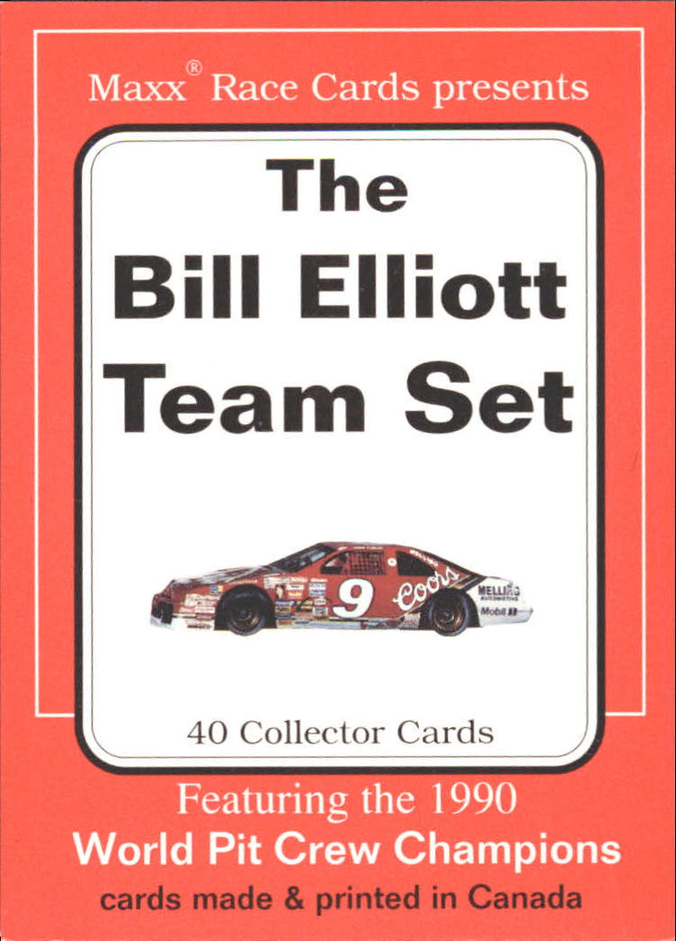 B6605- 1991 Maxx Bill Elliott Équipe de Course # S 1-40 vente en gros -vous Pic- 15 + Gratuit