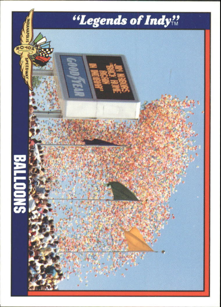1991 Legends of Indy #69 Balloons