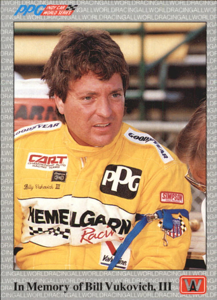 1991 All World Indy #2 Bill Vukovich III