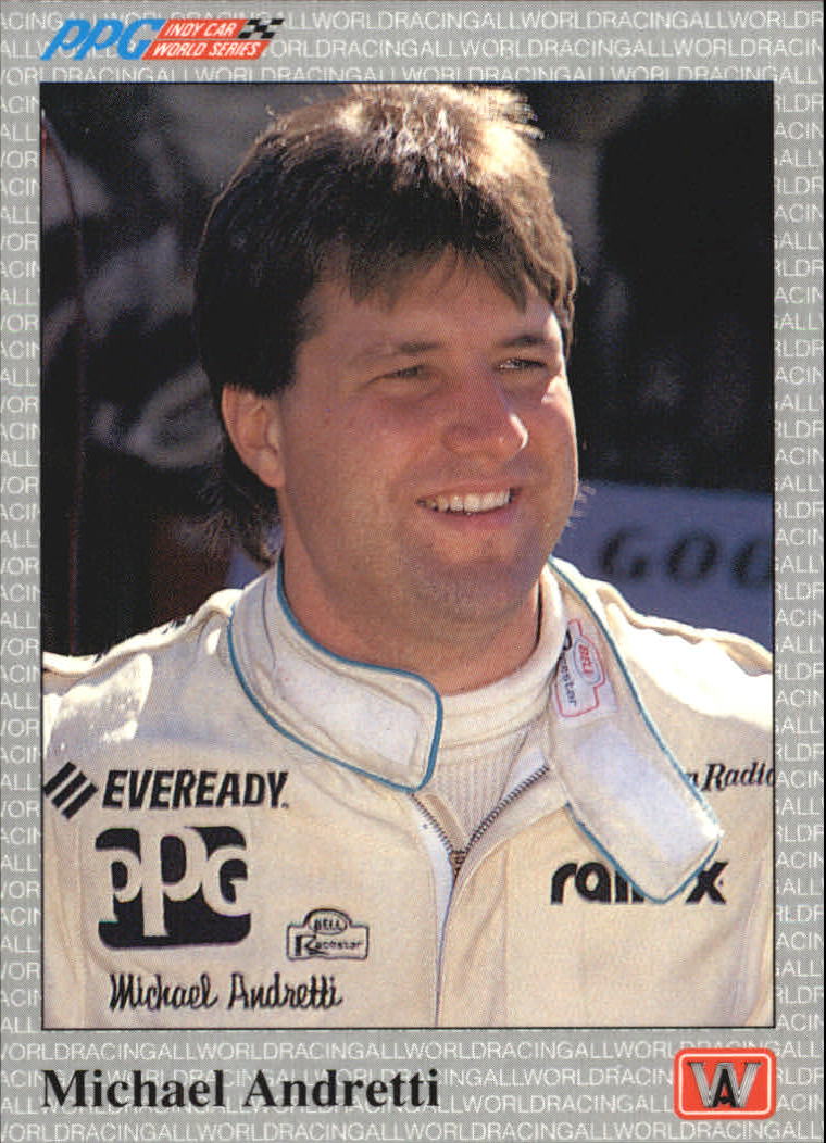 1991 All World Indy #25 Michael Andretti